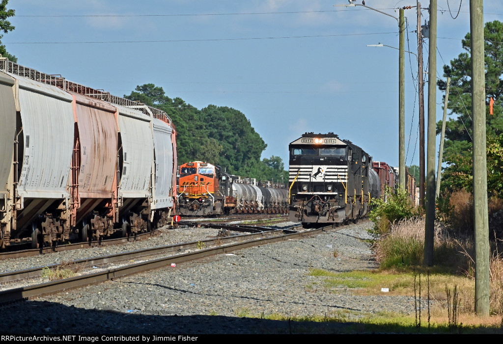 Parked at Selma yard